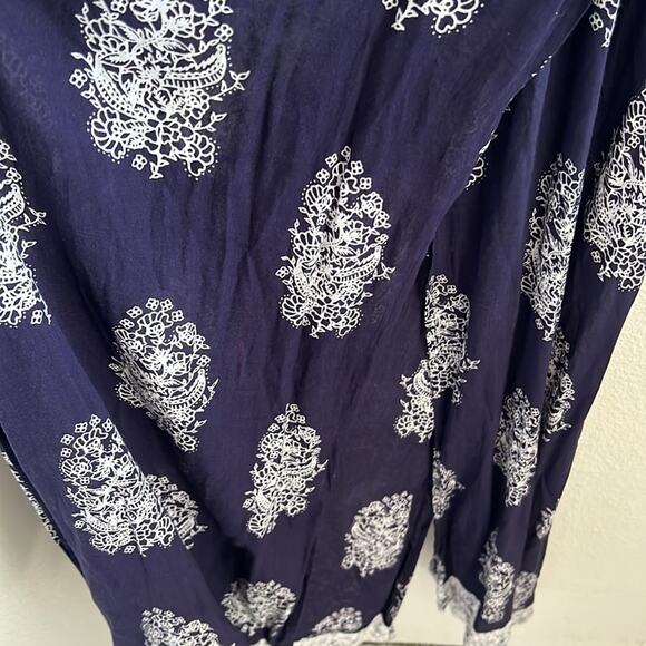 Faithfull The Brand Tuula Maxi Dress Devani Print Longline Dress USA 2 - Picture 8 of 14